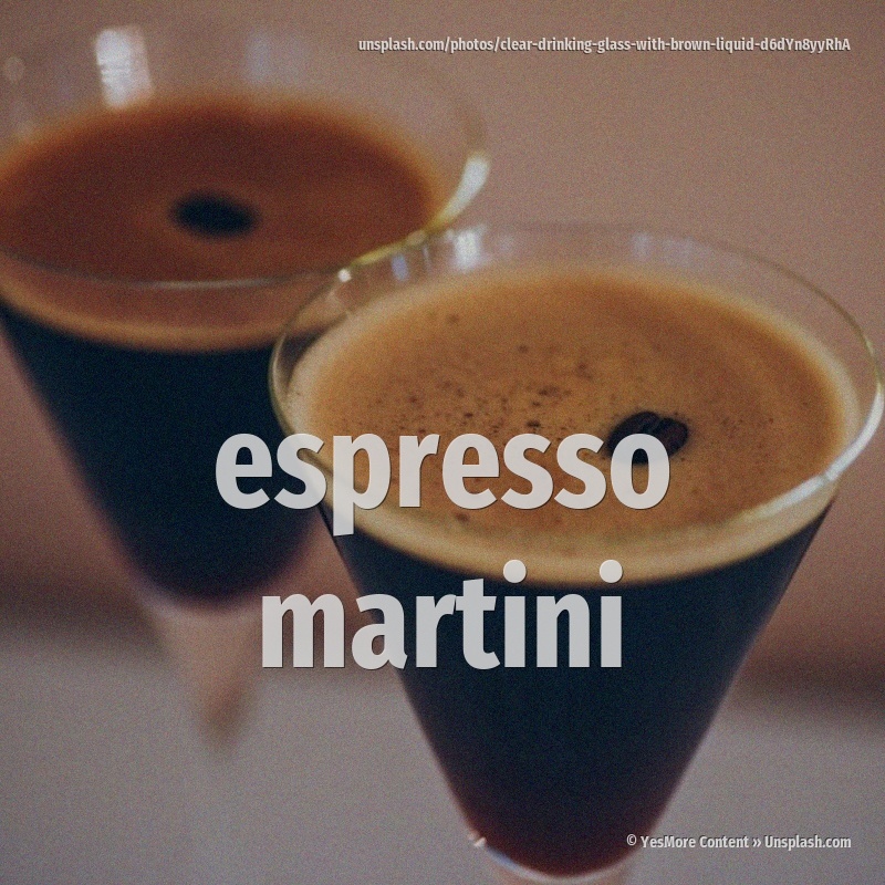 espresso martini