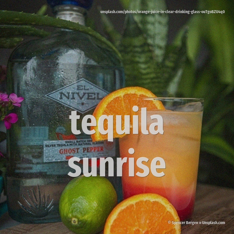 tequila sunrise