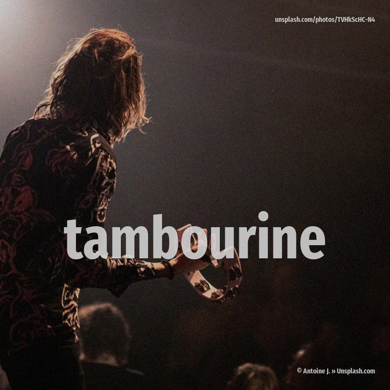 tambourine