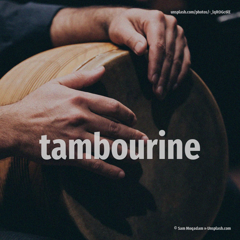 tambourine