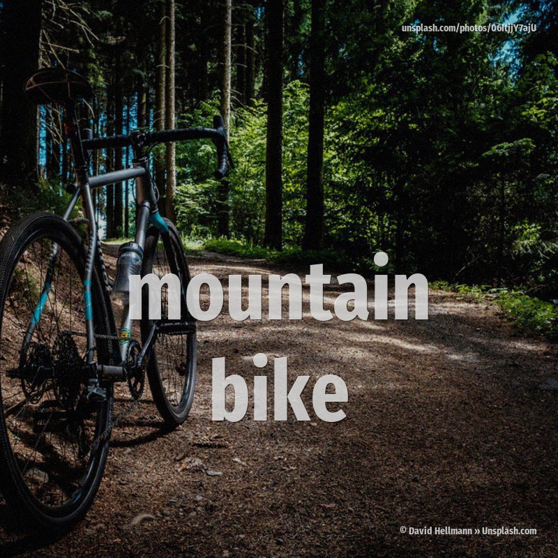 mountain bike